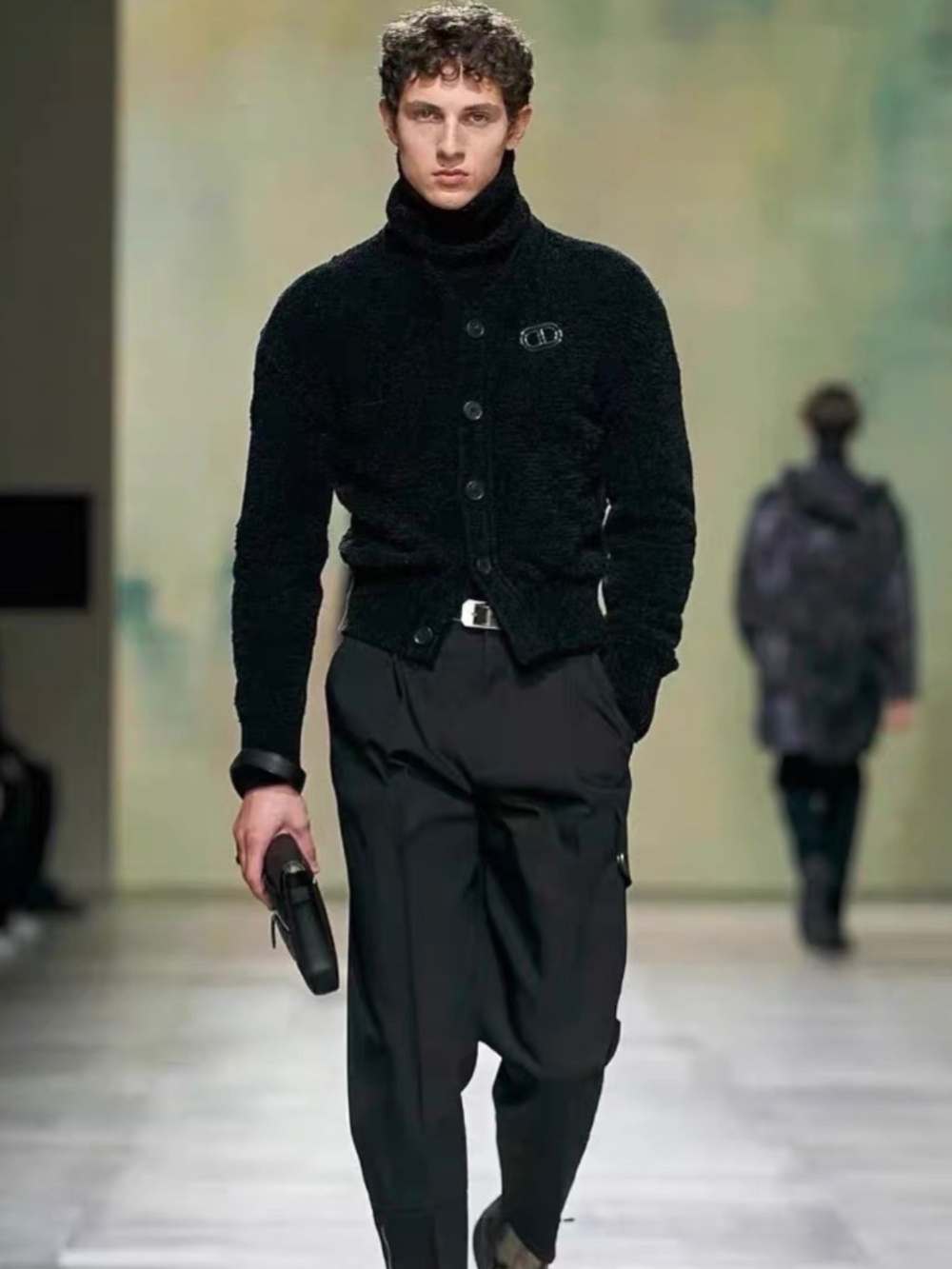 Hermes Silk Cardigan